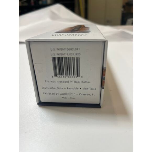 Pair (TWO) of Corkcicle CHILSNER Beer Bottle Coolers NWT - Picture 5 of 9